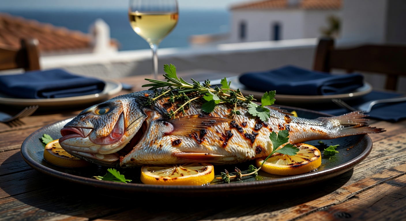 Pescado a la plancha